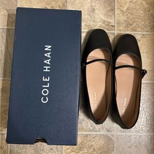 Cole Haan Yelena Mary Jane Ballet Flat Leather Size 9